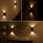 Plug In LED Wall Sconce Dusk to Dawn Sensor - Image 3