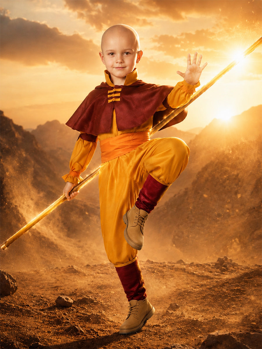 Air Nomad Monk Costume - Image 5