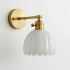Vintage Style Wall Light Retro Tulip Silhouette Accent Lighting