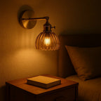 Vintage Style Wall Light Retro Tulip Silhouette Accent Lighting