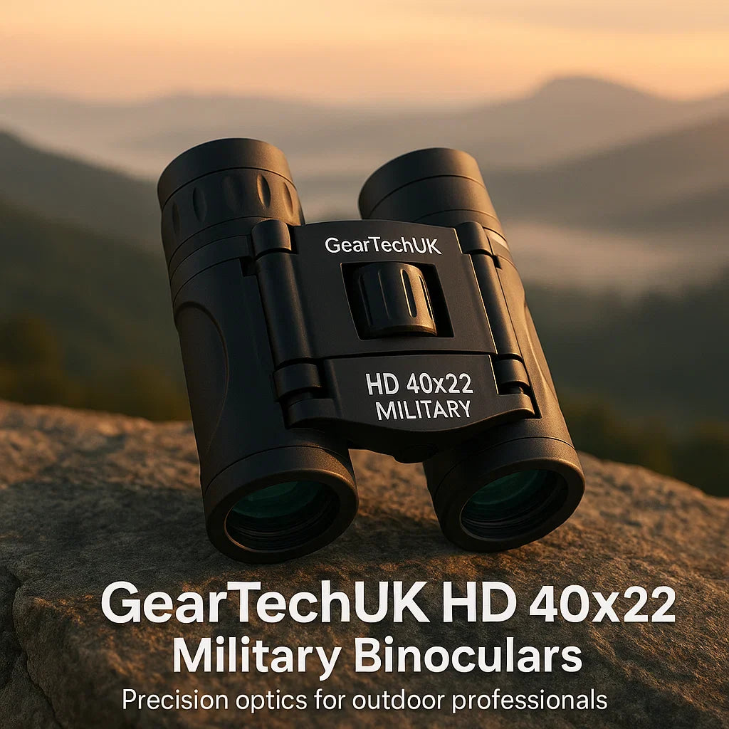 Compact HD Binoculars – 40x Zoom & Wide Field of View