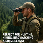 Compact HD Binoculars – 40x Zoom & Wide Field of View