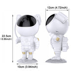 Starry Sky Projector Light Astronaut Design
