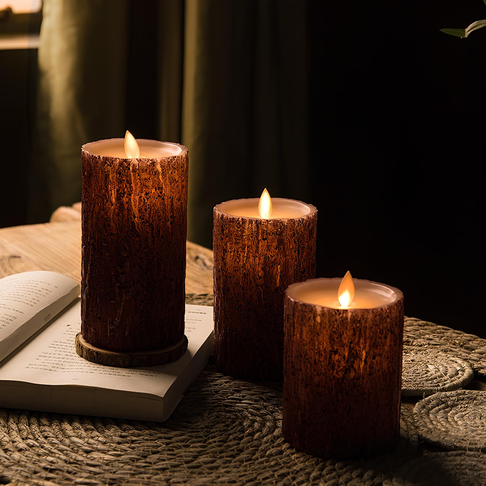 Flameless Block Candles - Image 8