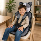 Cute Cat Kids Seat Cushion with Adjustable Straps