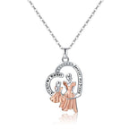 Mother’s Day Jewellery Gift Elegant Mother‑Daughter Necklace