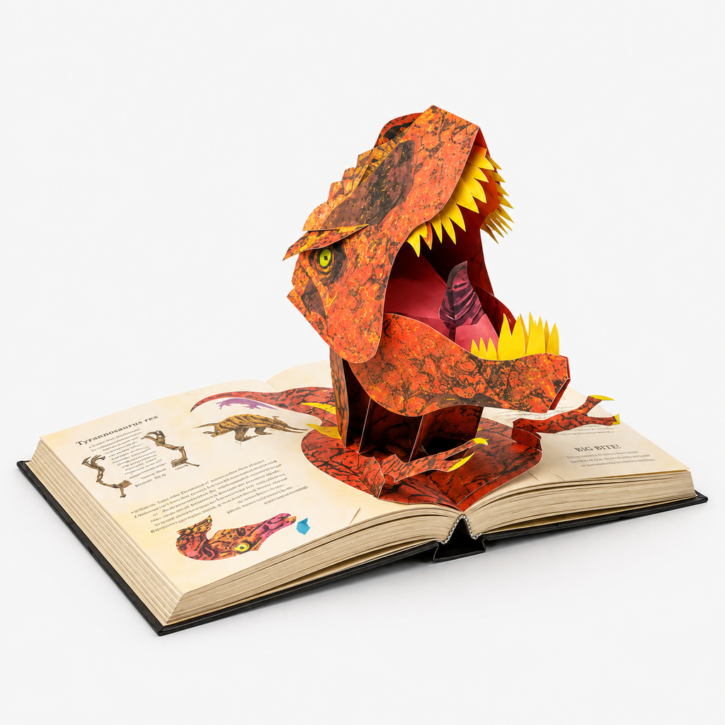 3D Pop Up Book Dinosaurs