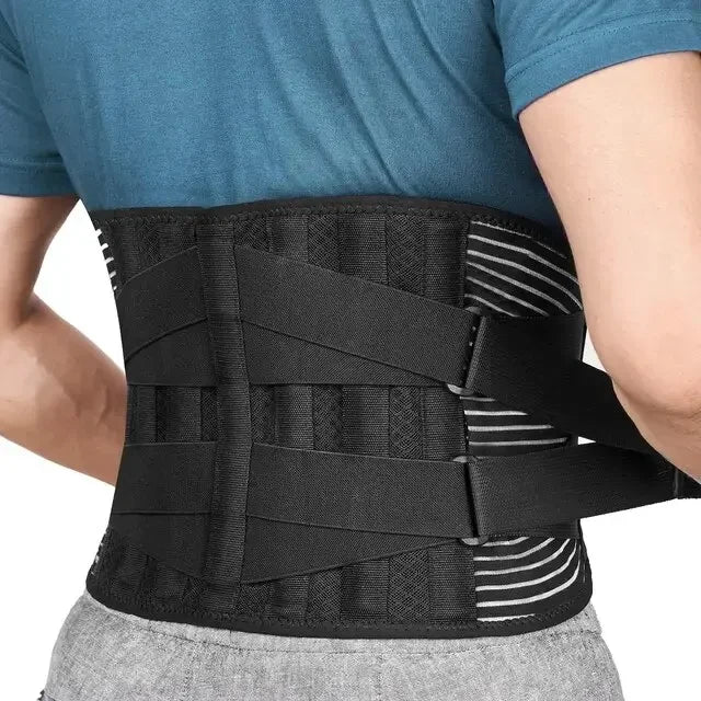Lumbar Support Belt Adjustable Compression Straps