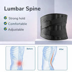 Lumbar Support Belt Adjustable Compression Straps - Image 6