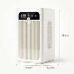 Portable Mist Cooling Fan Mini Desktop Air Cooler with 370mL Water Tank