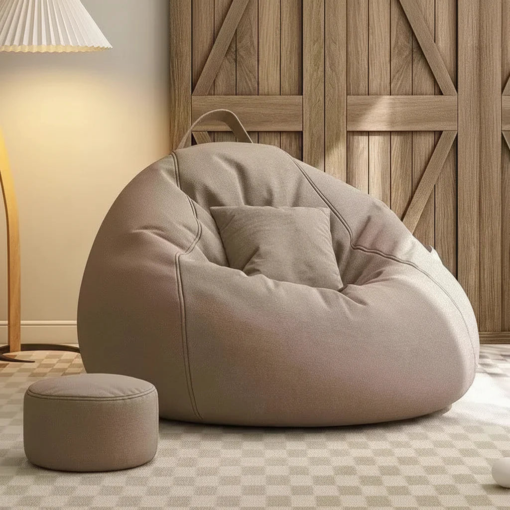 Bean Bag Chair Lazy Lounge Floor Seating Living Room Sofa - Image 5