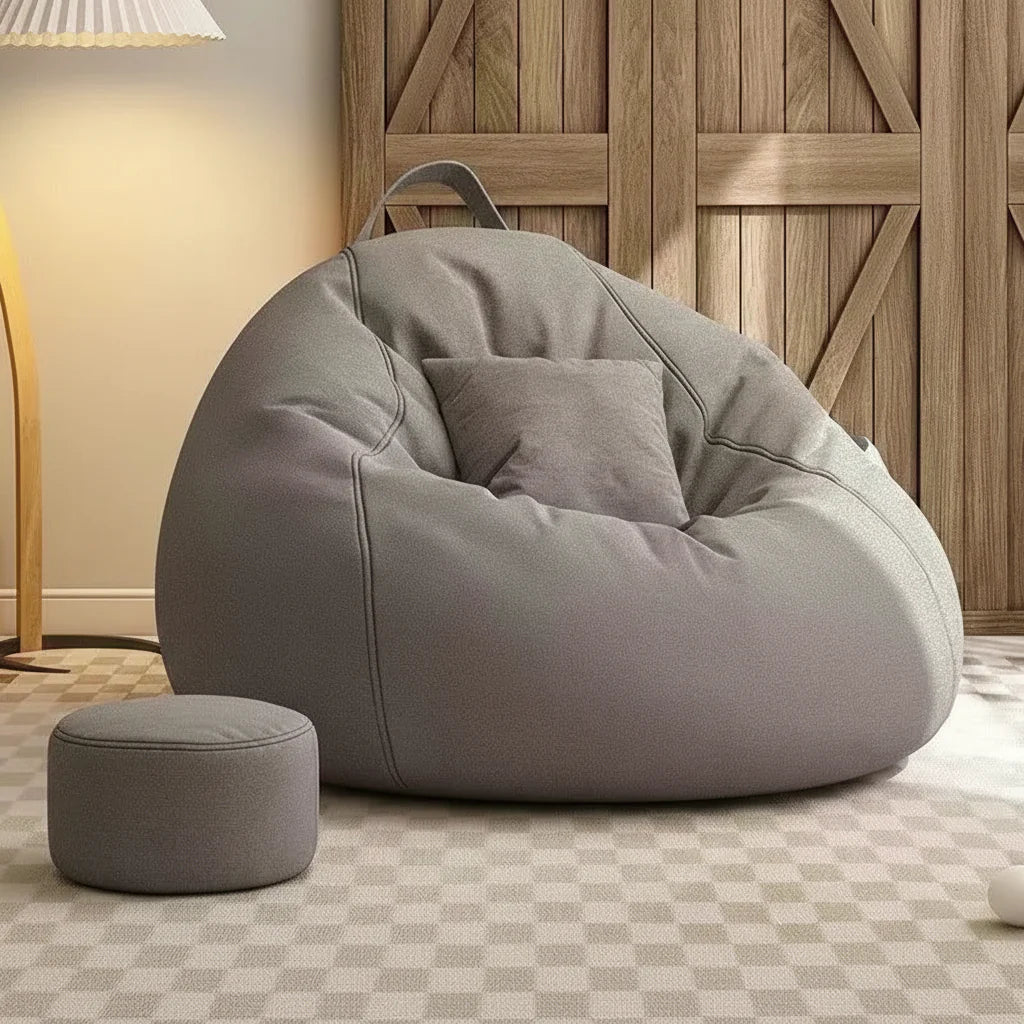 Bean Bag Chair Lazy Lounge Floor Seating Living Room Sofa