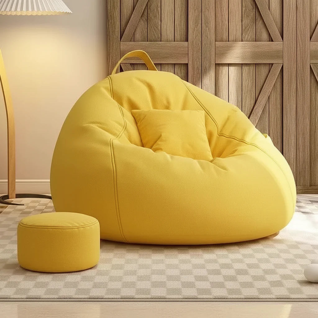 Bean Bag Chair Lazy Lounge Floor Seating Living Room Sofa - Image 3