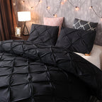 White Pintuck Quilts Cover Set