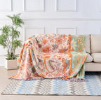 Floral Comfort Blanket Breathable & Skin‑Friendly Design