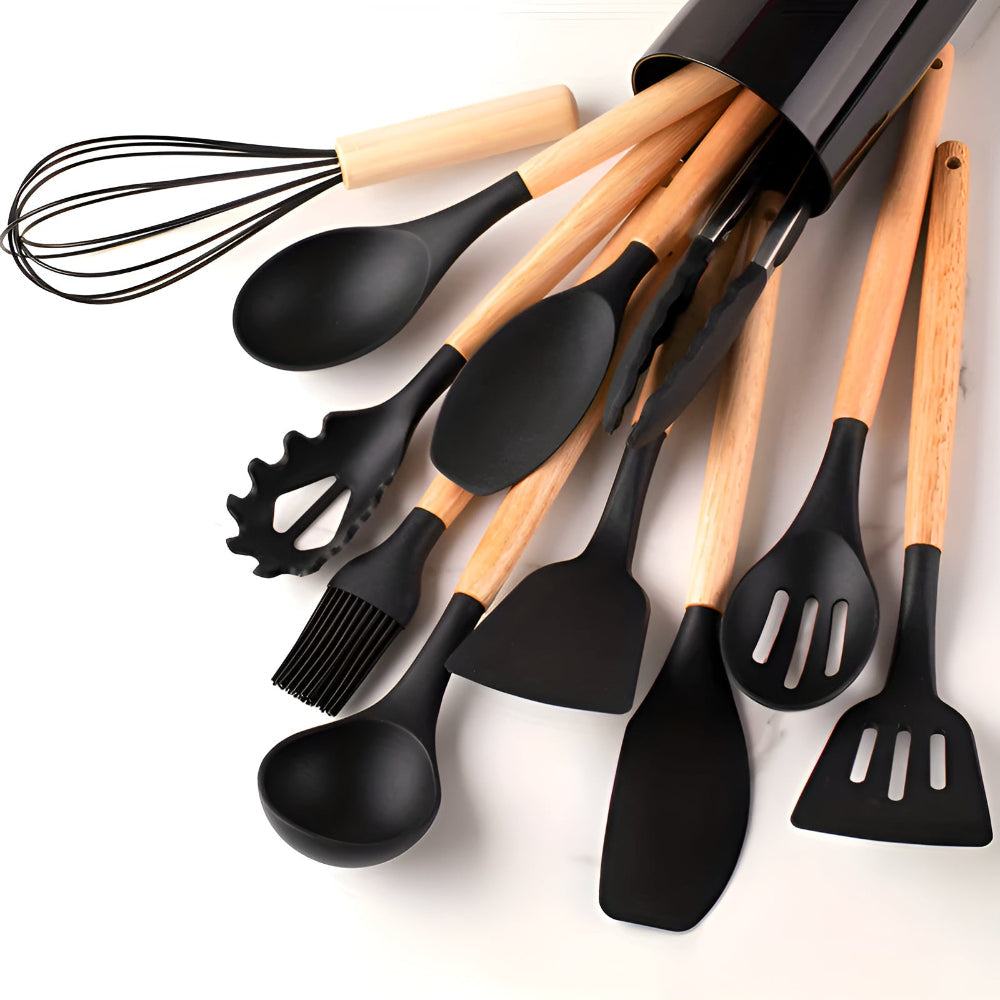 Cooking Utensils Collection Everyday Meal Prep Essentials