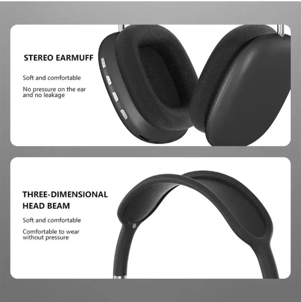 Lightweight Bluetooth Headphone with Deep Bass & Clear Treble