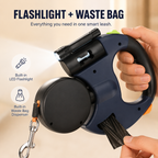 Bondilane — 10FT Dual Retractable Dog Leash with Flashlight