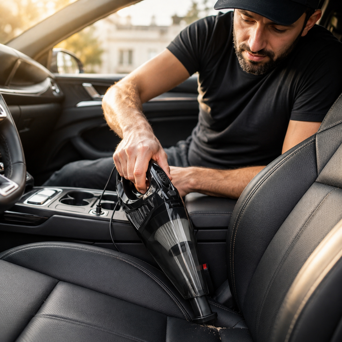 Bondilane — 12V Portable Car Vacuum Cleaner with Strong Suction