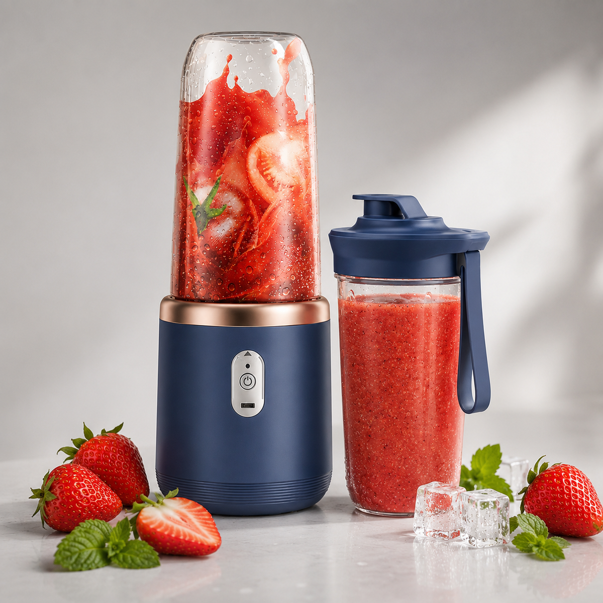 Bondilane — Portable USB Rechargeable Juicer Blender with 2 Cups
