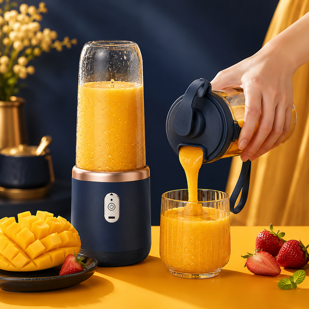 Bondilane — Portable USB Rechargeable Juicer Blender with 2 Cups