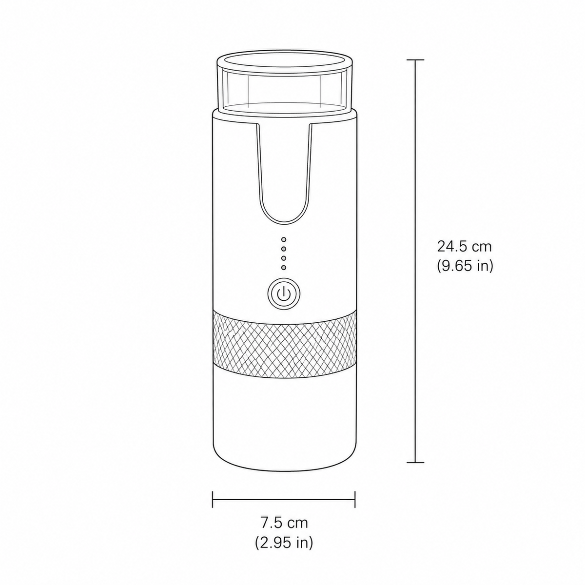 Bondilane — Portable Espresso Maker for Capsules & Ground Coffee