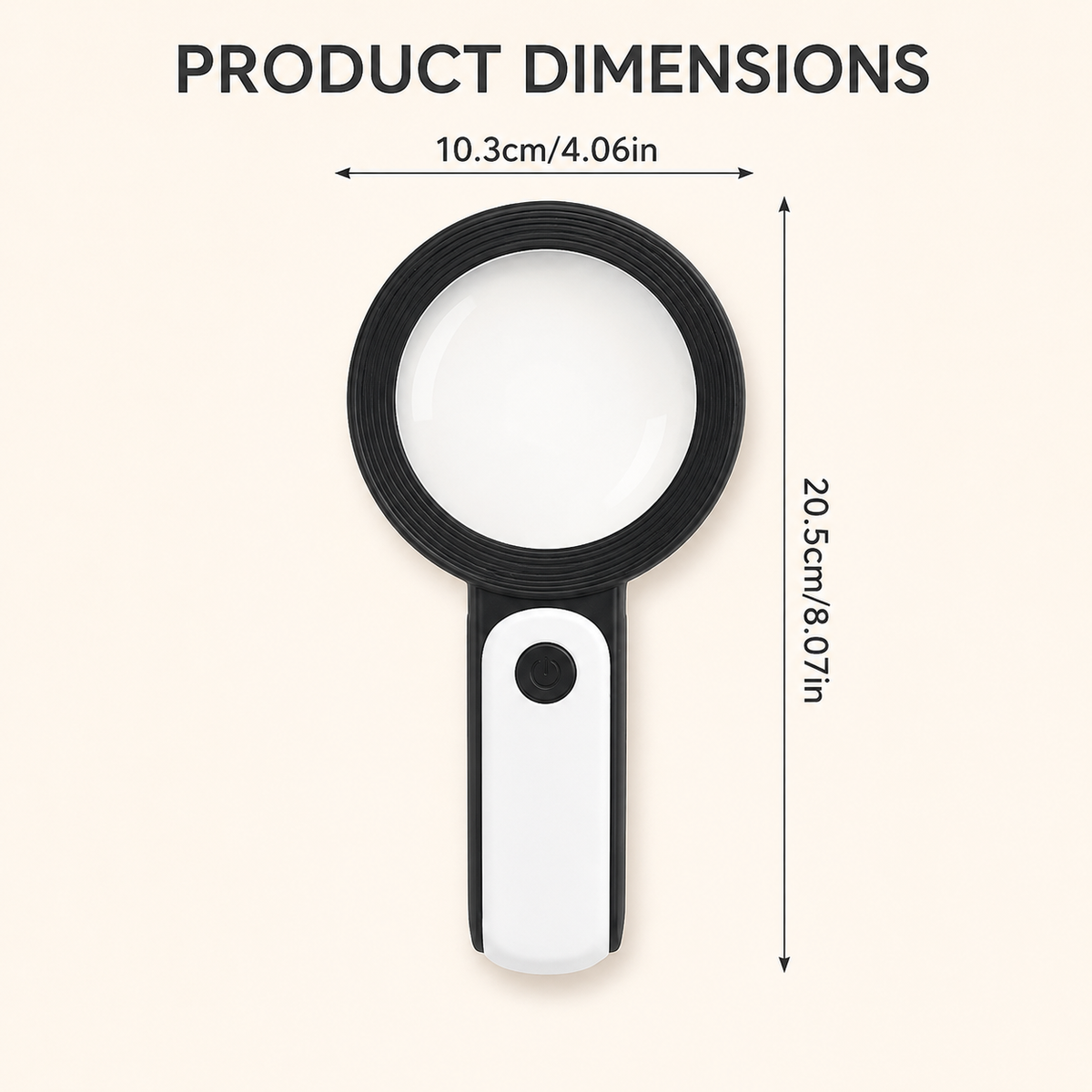 Bondilane — 30x Magnifying Glass for Seniors