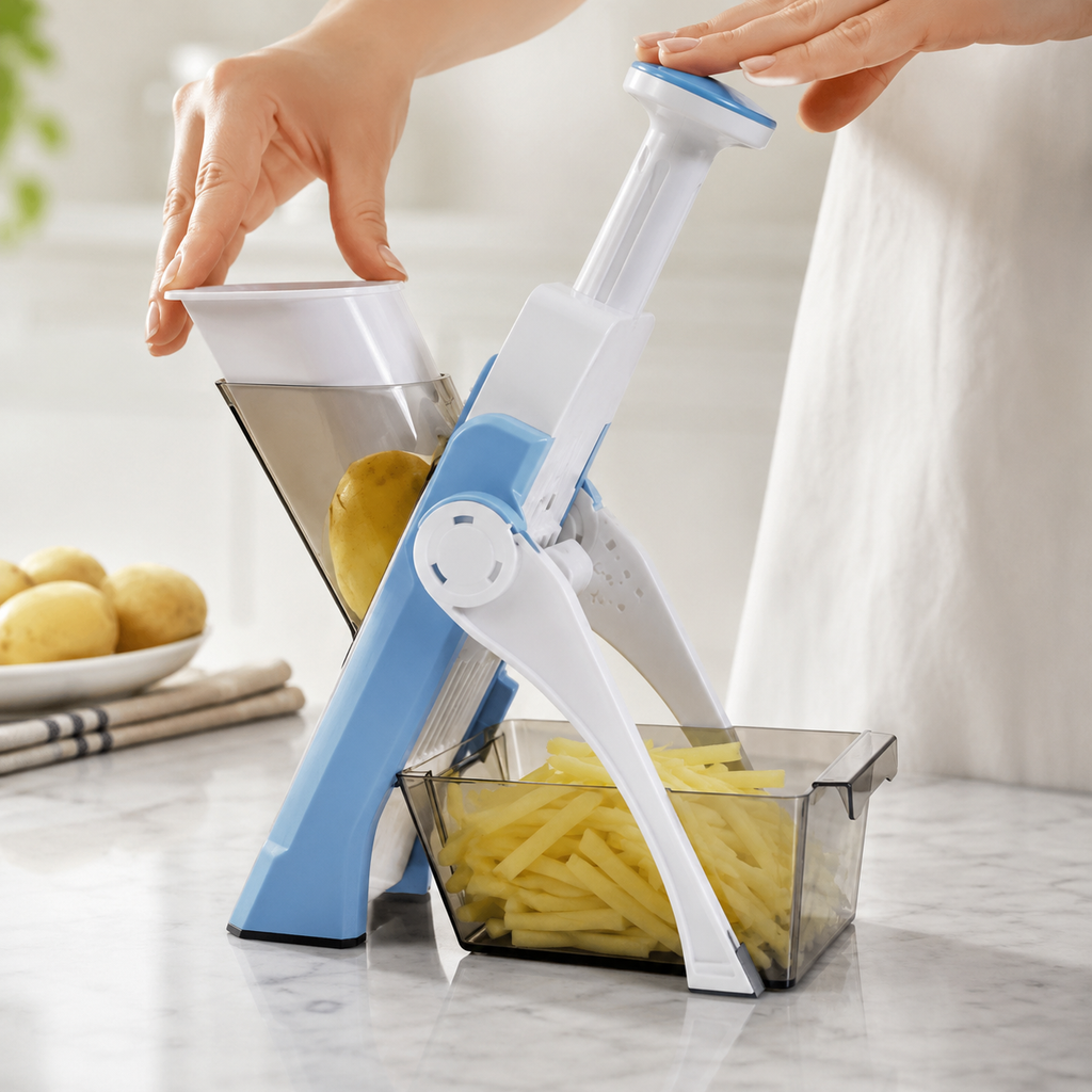 Bondilane — 5 in 1 Vegetable Slicer with Collecting Tray
