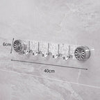 Bondilane — Adhesive Wall Hooks No Drill Foldable Space Saving Towel Rack