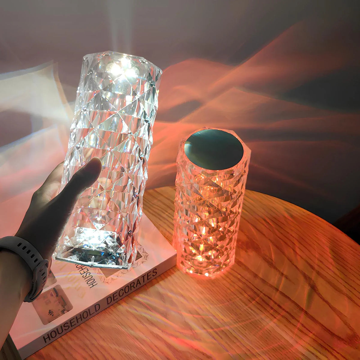 Bondilane — Adjustable Sparkling Crystal Touch with Multiple Lighting Colours