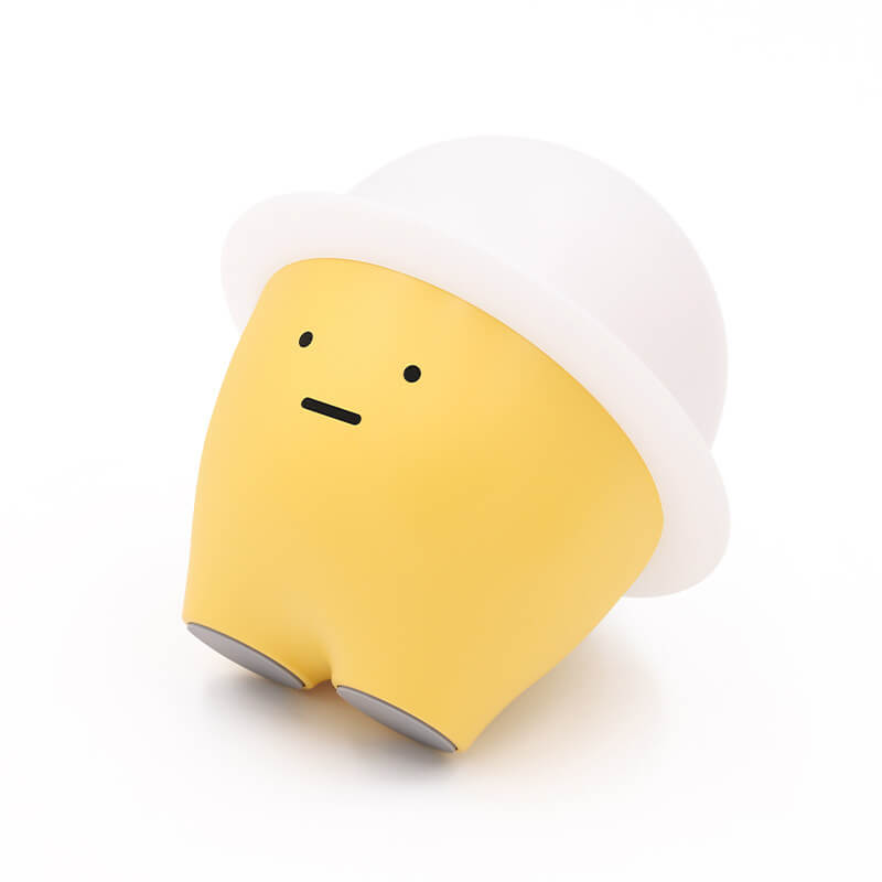 Bondilane — Adorable Fun Cute Emoji LED Night Light - Artistic Silicone Bedside Lamp