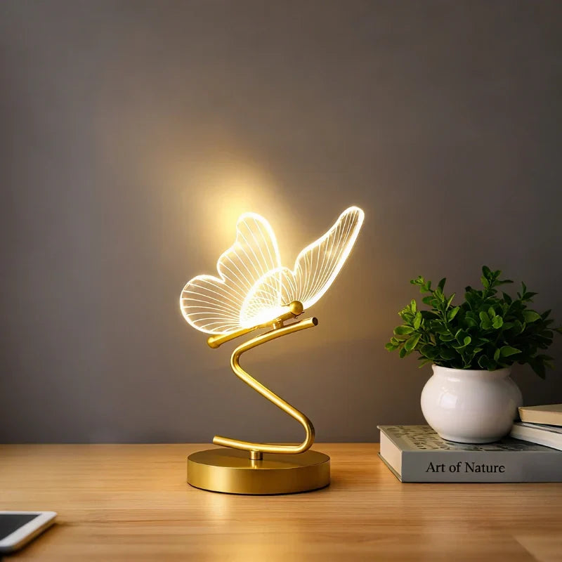 Bondilane — Atmospheric Versatile Butterfly Wings Table Lamp