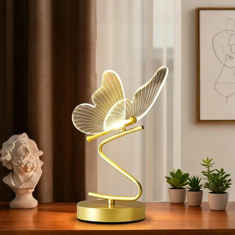 Bondilane — Atmospheric Versatile Butterfly Wings Table Lamp