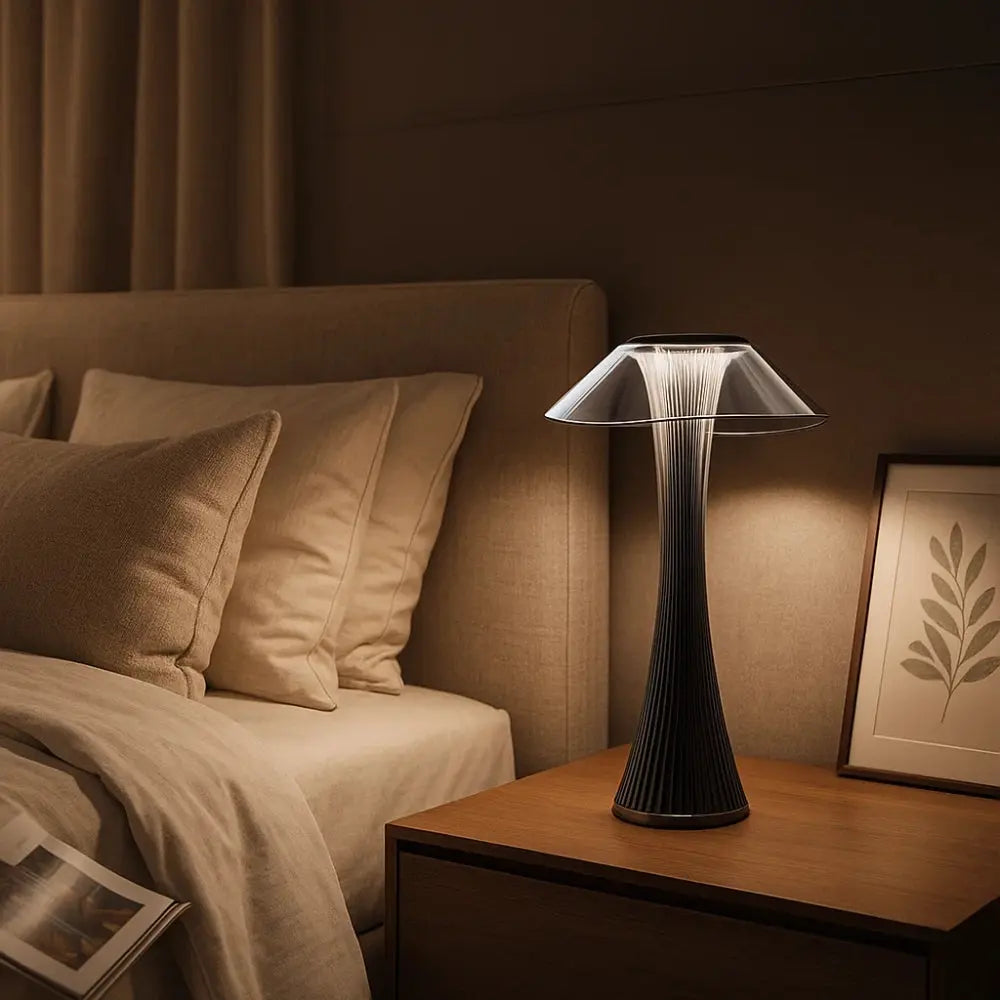 Bondilane — Crystal LED Table Lamp Wireless Glow