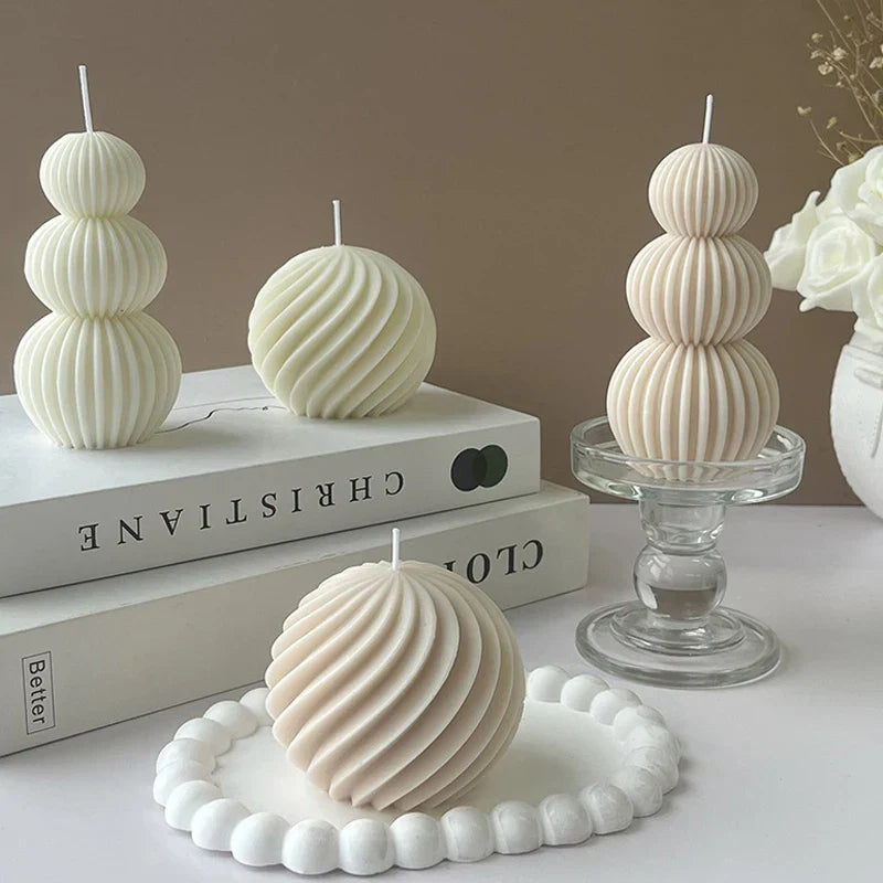 Bondilane — Creative Geometric Golf Ball Scented Candle
