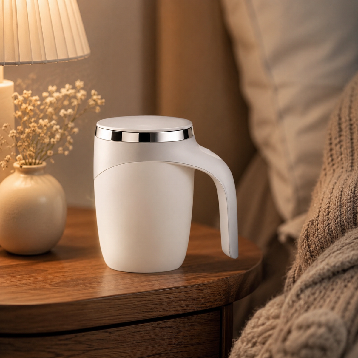 Bondilane — Automatic Self Stirring Mug with Magnetic Base for Coffee & Shakes
