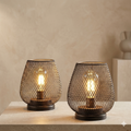 Bondilane — Wireless Rechargeable Metal Mesh Table Lamp Warm White LED