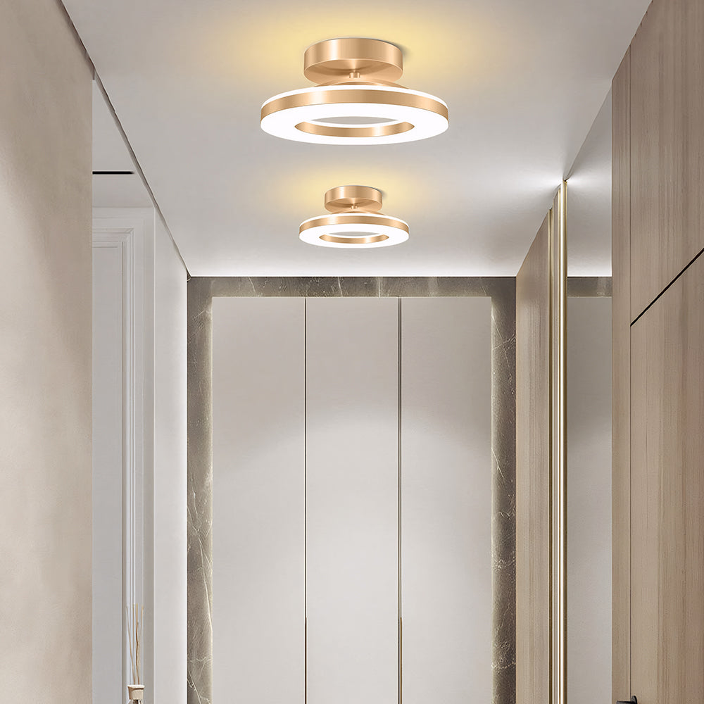 Bondilane — Modern Circular LED Ceiling Light with Ring Design