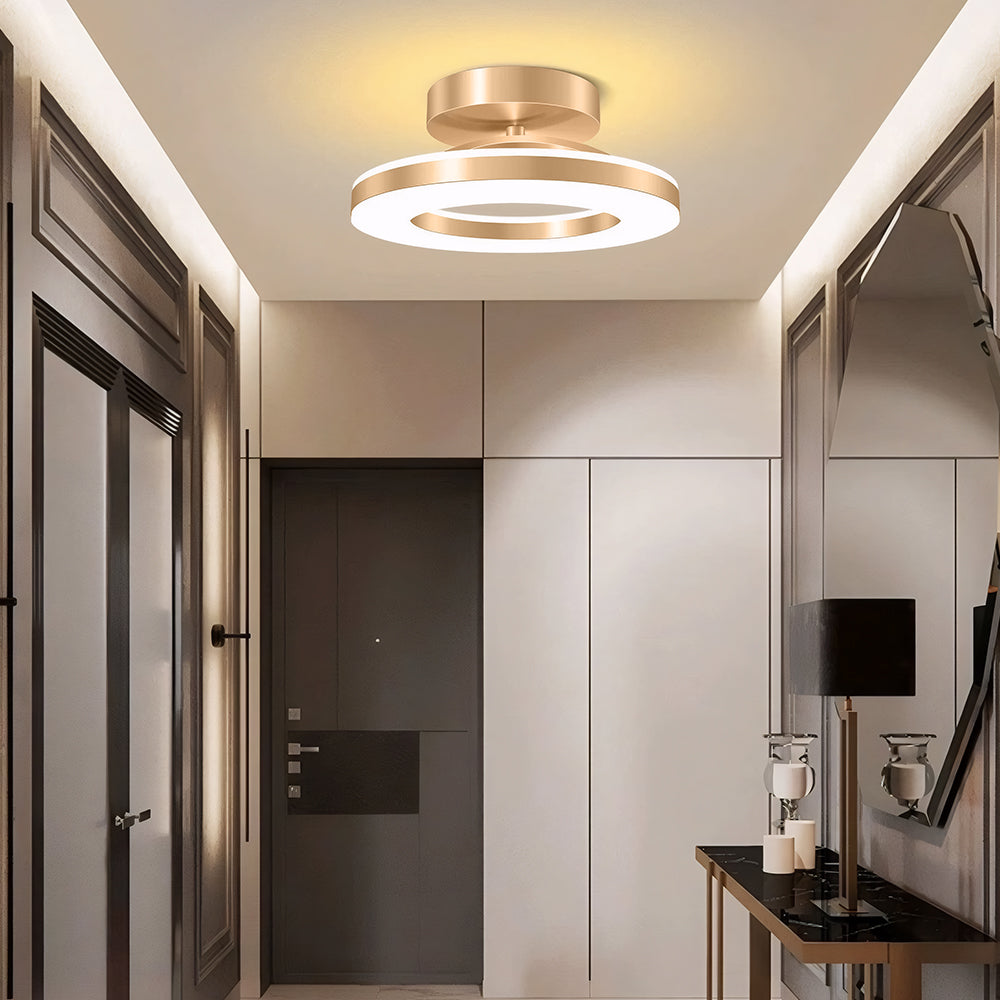 Bondilane — Modern Circular LED Ceiling Light with Ring Design