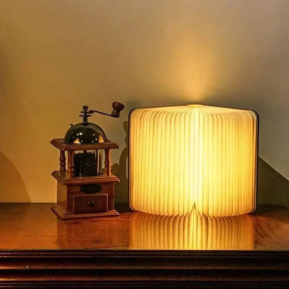 Bondilane — Book Lamp Foldable Rechargeable Portable Bedside Table Light