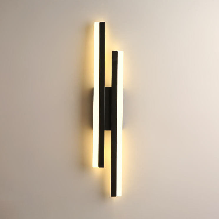 Bondilane — Modern Linear LED Wall Sconce 2 Light