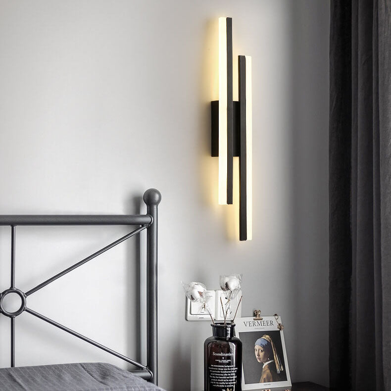 Bondilane — Modern Linear LED Wall Sconce 2 Light