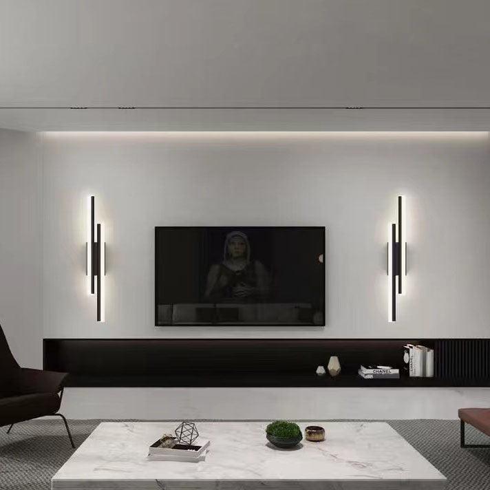 Bondilane — Modern Linear LED Wall Sconce 2 Light