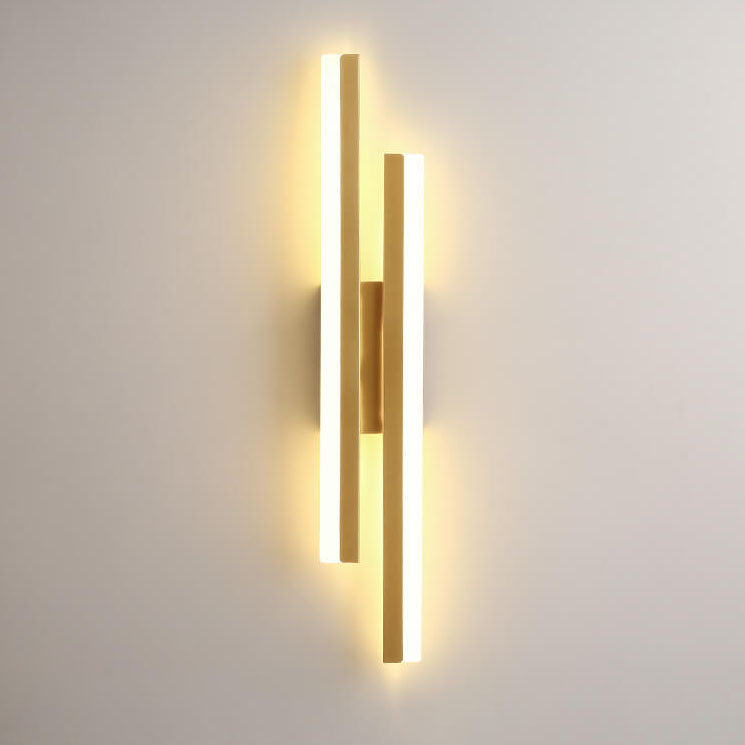 Bondilane — Modern Linear LED Wall Sconce 2 Light