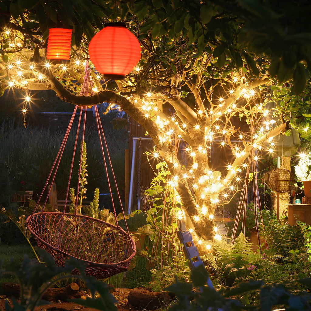 Bondilane — Bright Solar LED String Lights Outdoor Waterproof Garden Decor