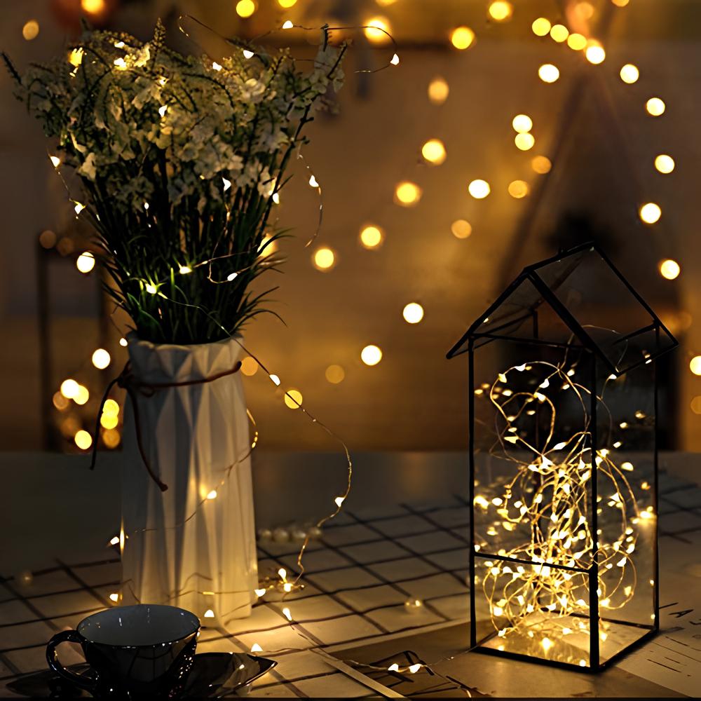 Bondilane — Bright Solar LED String Lights Outdoor Waterproof Garden Decor