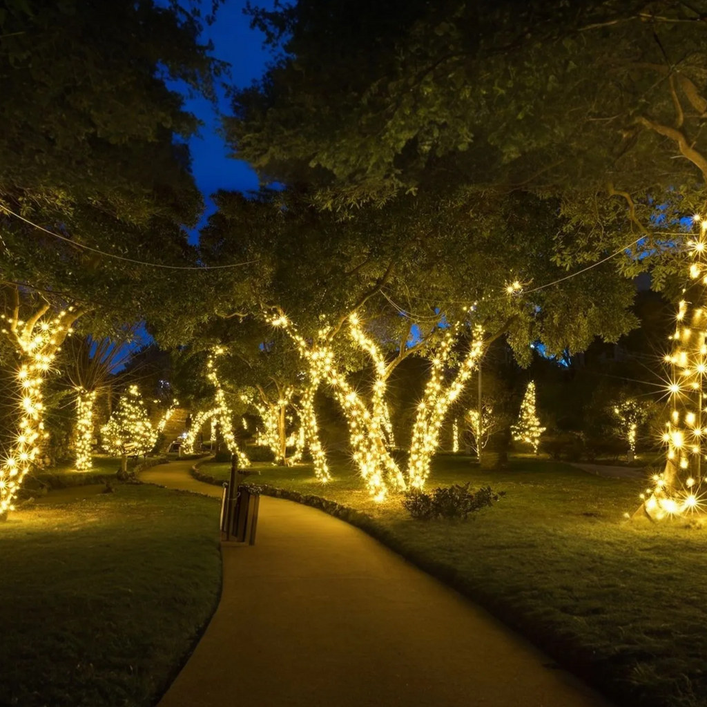 Bondilane — Bright Solar LED String Lights Outdoor Waterproof Garden Decor