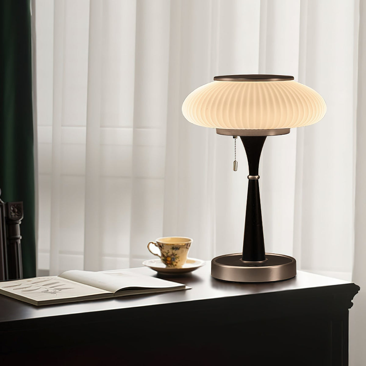 Bondilane — Modern Mushroom-Shaped Table Lamp with Minimalist Design