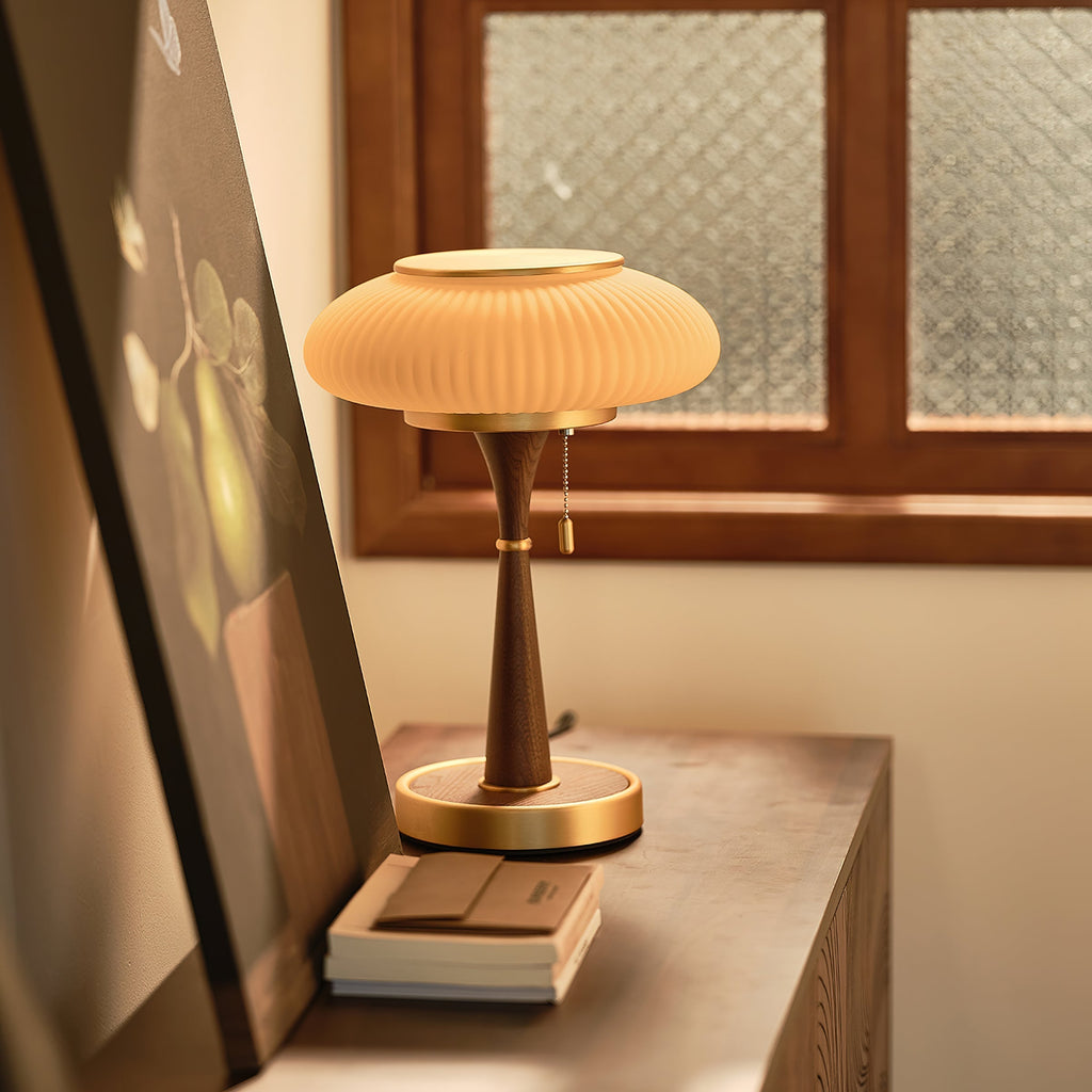 Bondilane — Modern Mushroom-Shaped Table Lamp with Minimalist Design