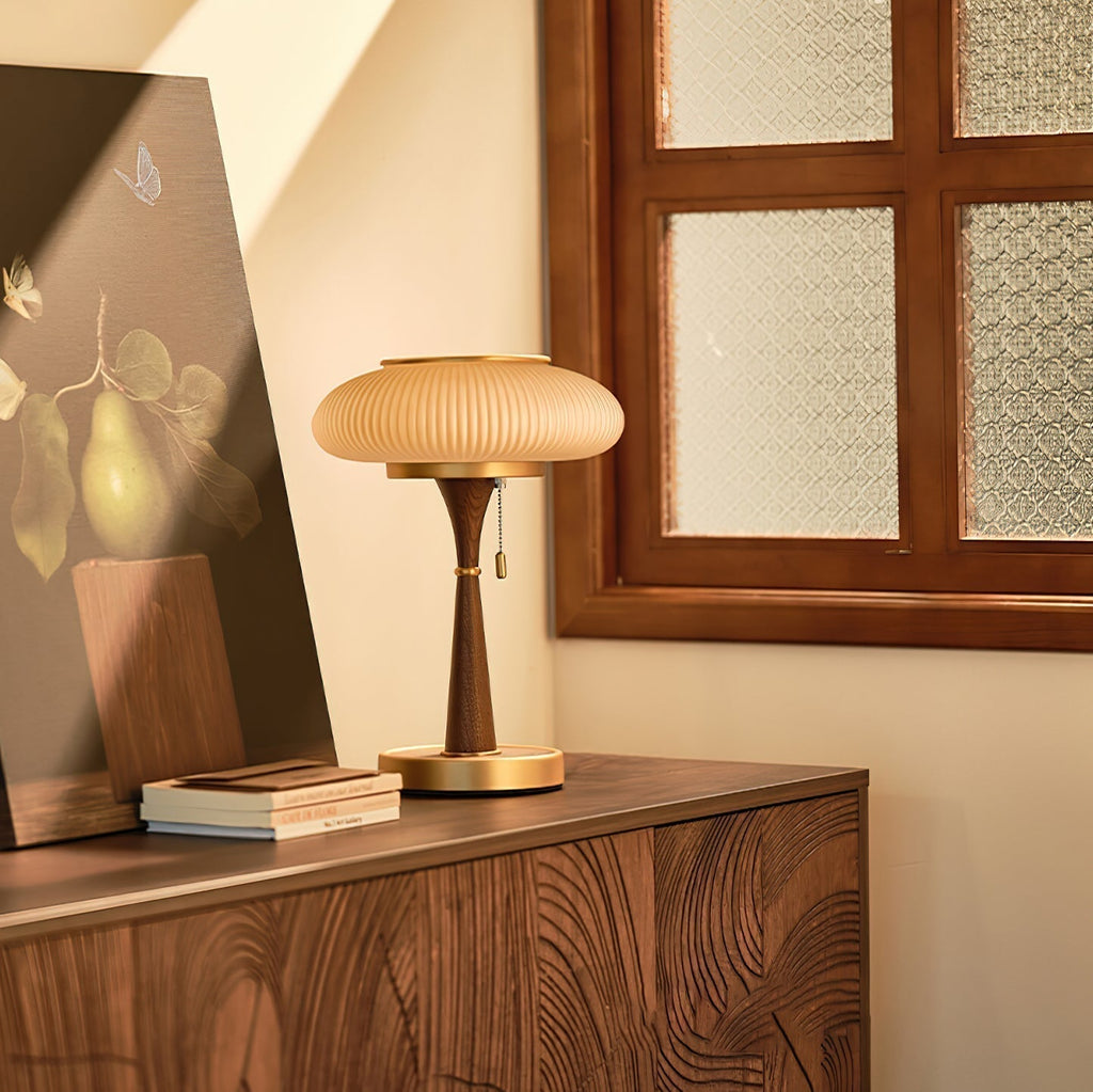 Bondilane — Modern Mushroom-Shaped Table Lamp with Minimalist Design